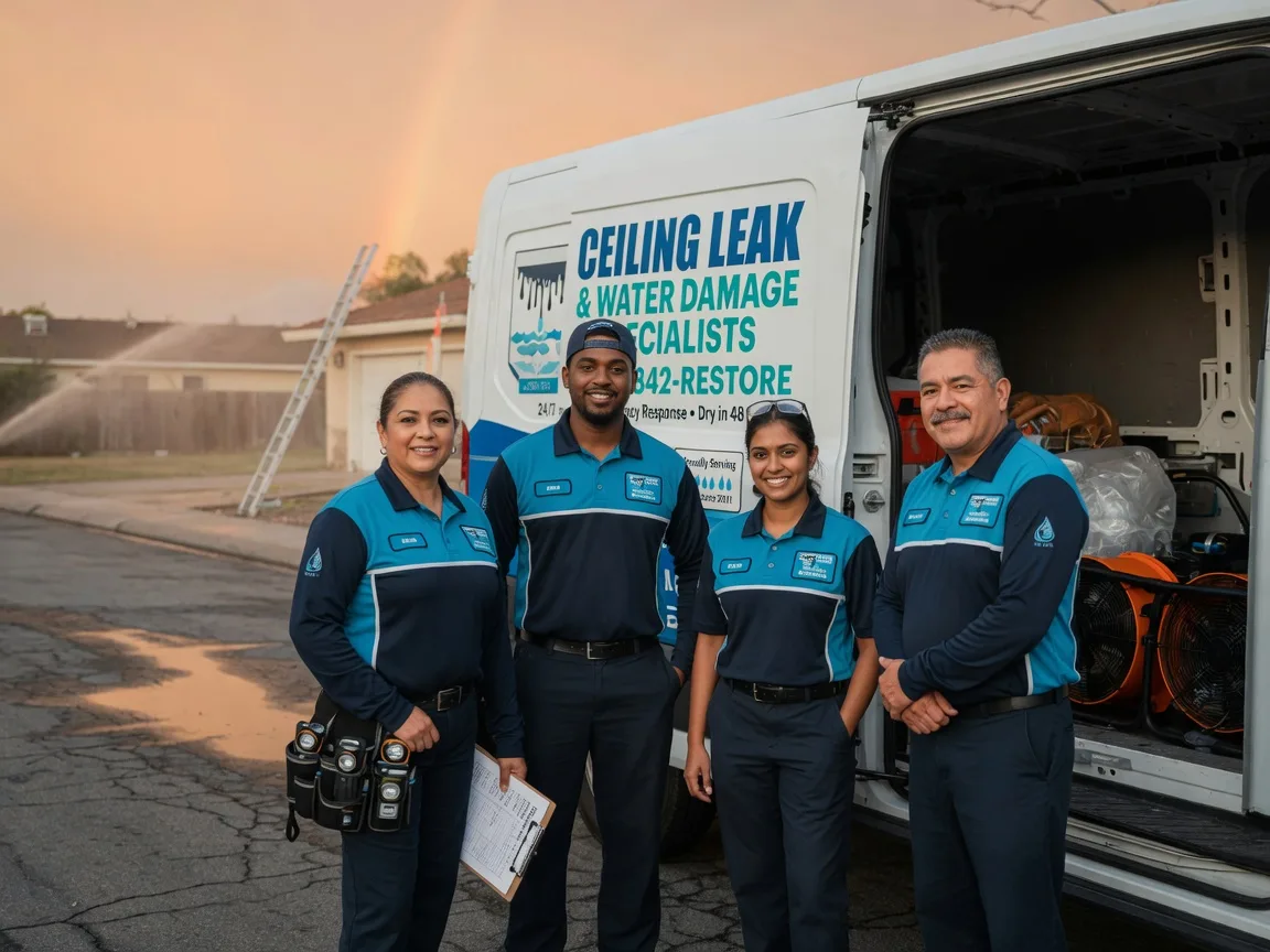 Ceiling Leak Cleanup company in Castleton, VT
