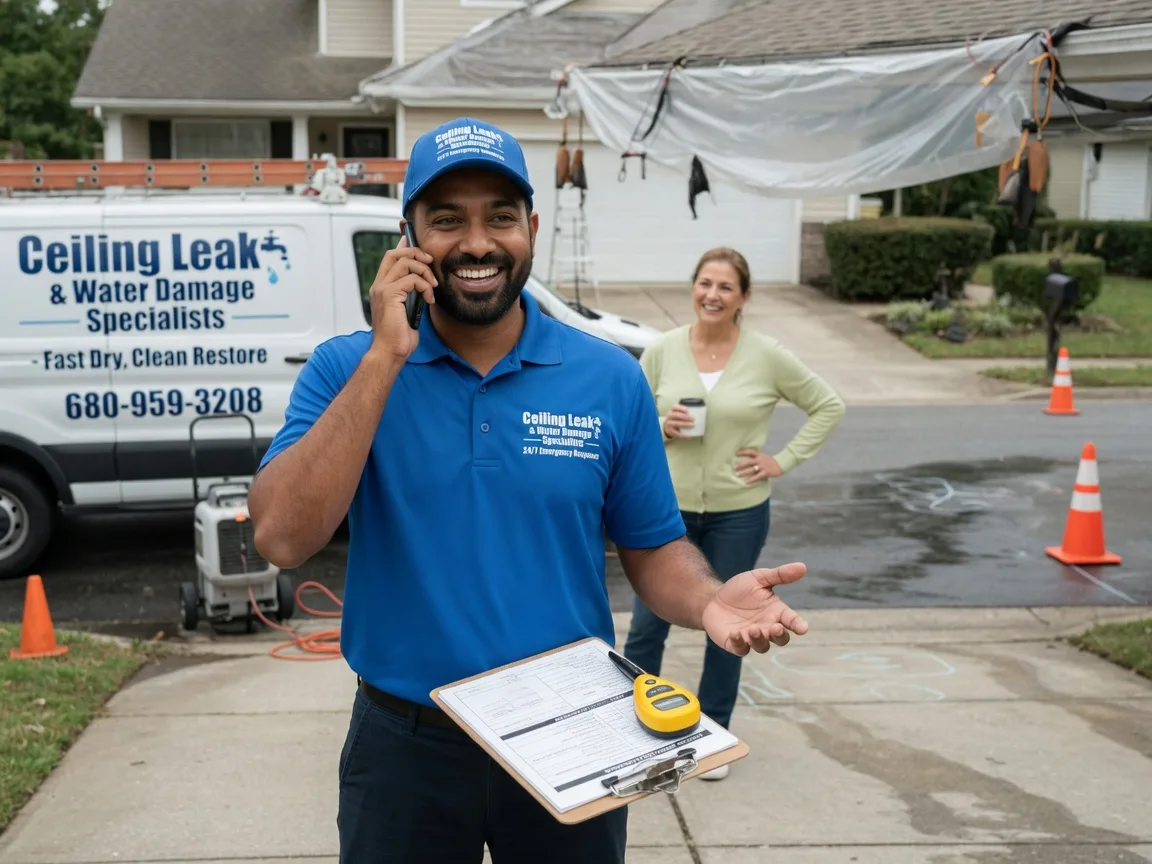 Ceiling Leak Cleanup Castleton, VT FAQs